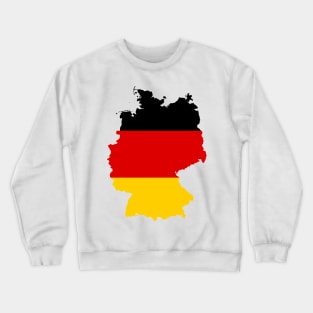 German Map Flag Crewneck Sweatshirt